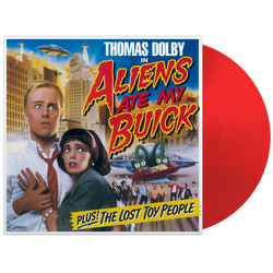 Thomas Dolby Aliens Ate My Buick MOV limited numbered VINYL LP - COLOURED RED