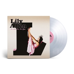 Lily Allen It's Not Me It's You CRYSTAL CLEAR VINYL LP