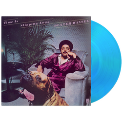 Dexter Wansel Time Is Slipping Away MOV limited numbered VINYL LP - COLOURED BLUE