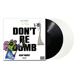 A$AP Rocky Don't Be Dumb BLACK AND WHITE VINYL 2 LP