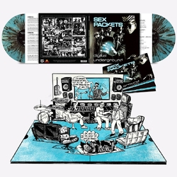 Digital Underground Sex Packets 35th anniversary POP UP EDITION BLUE BLACK SPLATTER VINYL 2 LP