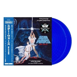 John Williams Star Wars A New Hope soundtrack JAPANESE LIMITED VINYL 2LP - COLOURED BLUE +OBI