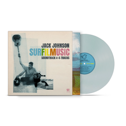 Jack Johnson SURFILMUSIC indies EXCLUSIVE LIMITED SODA POP BOTTLE BLUE VINYL 2 LP