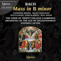 Orchestra of the Age of Enlightenment & Stephen Layton & The Choir of Trinity College Cambridge Bach Mass in B Minor BWV 232 BLACK VINYL 2LP