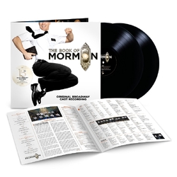 The Book Of Mormon Original Broadway Cast Recording 15th anniversary BLACK VINYL 2 LP