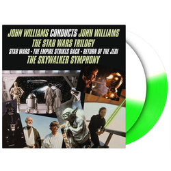 John Williams Conducts The Star Wars Trilogy MOV limited numbered GREEN AND WHITE COLOURED VINYL 2 LP