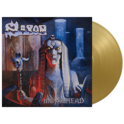 Saxon Metalhead MOV limited numbered 180GM GOLD VINYL LP