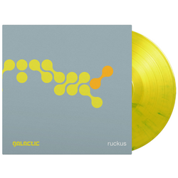 Galactic Ruckus MOV LIMITED NUMBERED YELLOW GREEN MARBLE VINYL LP