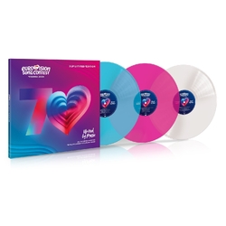Various Eurovision Song Contest Vienna 2026 BLUE PINK WHITE VINYL 3 LP