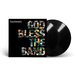 Courteeners God Bless The Band BLACK VINYL 2 LP