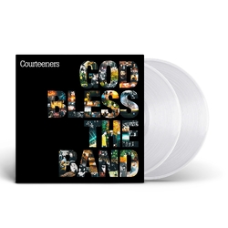 Courteeners God Bless The Band CRYSTAL CLEAR VINYL 2 LP