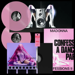 Madonna Confessions II LIMITED PINK VINYL 2 LP
