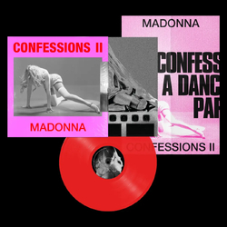 Madonna Confessions II RED VINYL LP