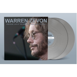 Warren Zevon Epilogue Live At The Edmonton Folk Music Festival OPAQUE METALLIC SILVER VINYL 2 LP
