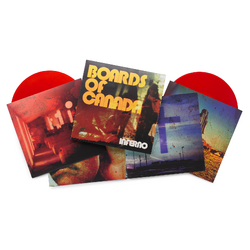 Boards Of Canada Inferno TRANSPARENT RED VINYL 2 LP GATEFOLD WITH 16 page booklet