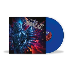Judas Priest The Best Of Judas Priest retail EXCLUSIVE BLUE VINYL LP