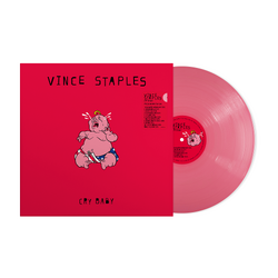 Vince Staples Cry Baby PINK VINYL LP