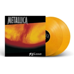 Metallica Reload Remastered 180GM FLAMING FUEL VINYL 2 LP GATEFOLD + DOWNLOAD