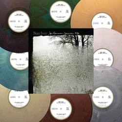Bon Iver For Emma Forever Ago ECO-MIX RANDOM COLOUR VINYL LP