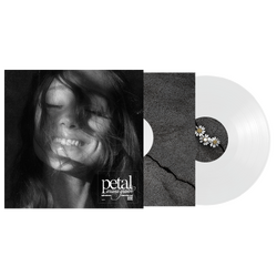 Ariana Grande petal INDIE EXCLUSIVE WHITE VINYL LP