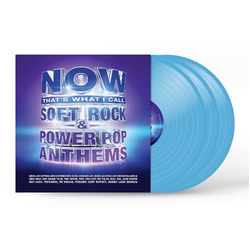 Various NOW That's What I Call Soft Rock & Power Pop Anthems LIMITED BLUE VINYL 3 LP
