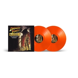 John Williams Indiana Jones and the Temple of Doom LIMITED ORANGE VINYL 2 LP