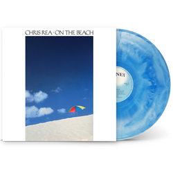 Chris Rea On The Beach 40th anniversary SEA BLUE MARBLE VINYL LP
