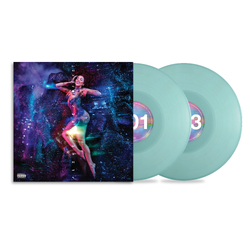 Doja Cat Planet Her 5th Anniversary LIMITED TRANSLUCENT PALE BLUE VINYL 2 LP