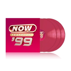 Various Artists NOW Yearbook 1999 LIMITED MAGENTA RED VINYL 3 LP