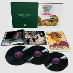 Zubin Mehta Luciano Pavarotti Joan Sutherland Puccini Turandot LIMITED 180GM VINYL 3 LP
