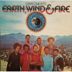 Earth, Wind & Fire Open Our Eyes BLACK VINYL LP