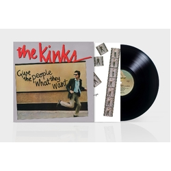 The Kinks Give the People What They Want 2026 Remaster LIMITED BLACK VINYL LP