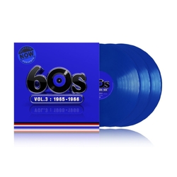 Various NOW Yearbook Presents The 60s Volume Three 1965-1966 LIMITED MAGENTA BLUE VINYL 3 LP