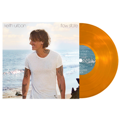 Keith Urban flow state TRANSLUCENT ORANGE VINYL LP