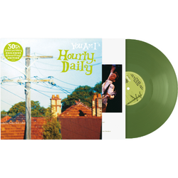 YOU AM I HOURLY DAILY 30th ANNIVERSARY OLIVE GREEN VINYL LP