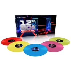 Various Artists Now Presents 12" 80s Volume Three 1985 1986 LIMITED RED YELLOW BLUE PINK GREEN VINYL 5 LP SET