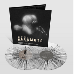 Ryuichi Sakamoto Music For Films GATEFOLD CLEAR WITH BLACK AND WHITE SPLATTER VINYL 2LP