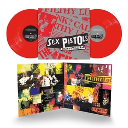 Sex Pistols Filthy Lucre 30th Anniversary RED VINYL 2LP