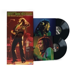 Bob Marley & The Wailers Roots Rock Reggae Live at the Hammersmith Odeon BLACK VINYL 2LP