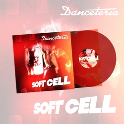 Soft Cell Danceteria TRANSPARENT RED VINYL LP