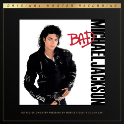 Michael Jackson Bad MFSL LIMITED NUMBERED ONE-STEP VINYL 2 LP 45RPM