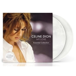 Celine Dion My Love Essential Collection LIMITED MILLKY CLEAR VINYL 2LP