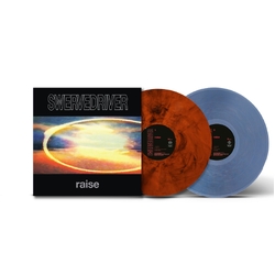 Swervedriver Raise 35th Anniversary NEON ORANGE & CLEAR BLUE VINYL 2LP