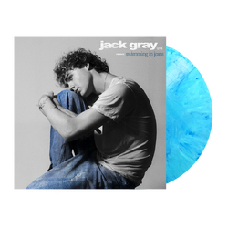 Jack Gray Swimming In Jeans 180GM MARBLED WAVY BLUE VINYL LP