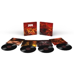 Mick Gordon DOOM Original Soundtrack 10th ANNIVERSARY DELUXE BLACK VINYL 4LP