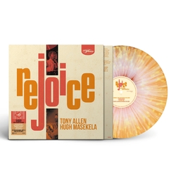 Tony Allen & Hugh Masekela Rejoice LIMITED EDITION ORANGE, WHITE & PINK SPLATTER VINYL LP