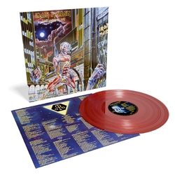 Iron Maiden Somewhere in Time 40TH ANNIVERSARY LIMITED OXBLOOD VINYL LP
