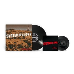 System Of A Down Toxicity 25th ANNIVERSARY BLACK VINYL LP PLUS 7INCH
