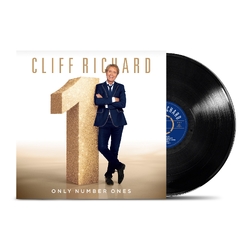 Cliff Richard Only Number Ones BLACK VINYL LP