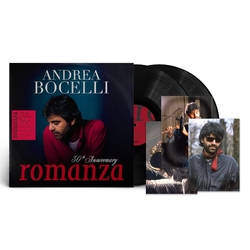Andrea Bocelli Romanza 30th Anniversary 180GM  BLACK VINYL 2LP